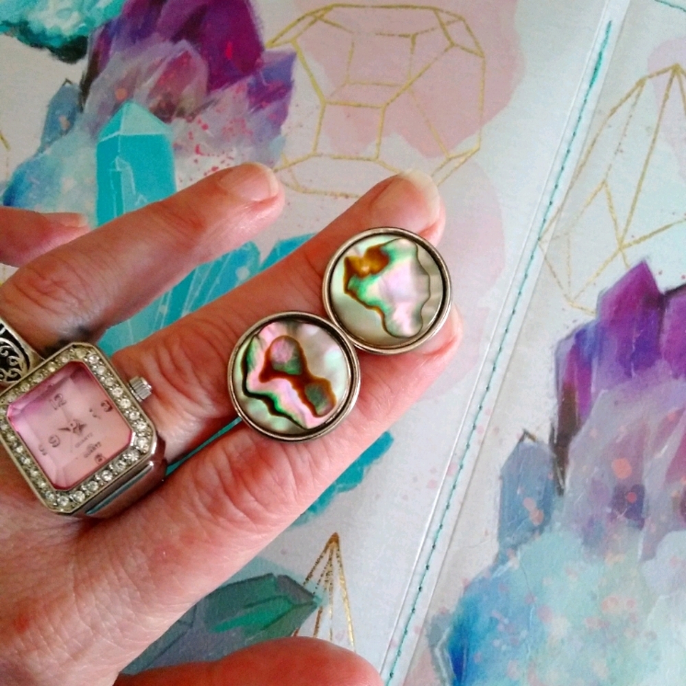 Abalone Cufflinks